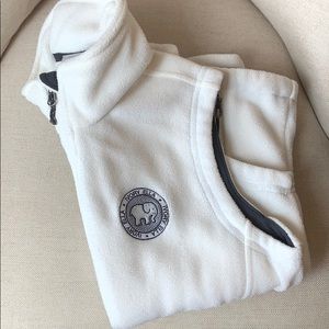 Ivory ella sherpa vest